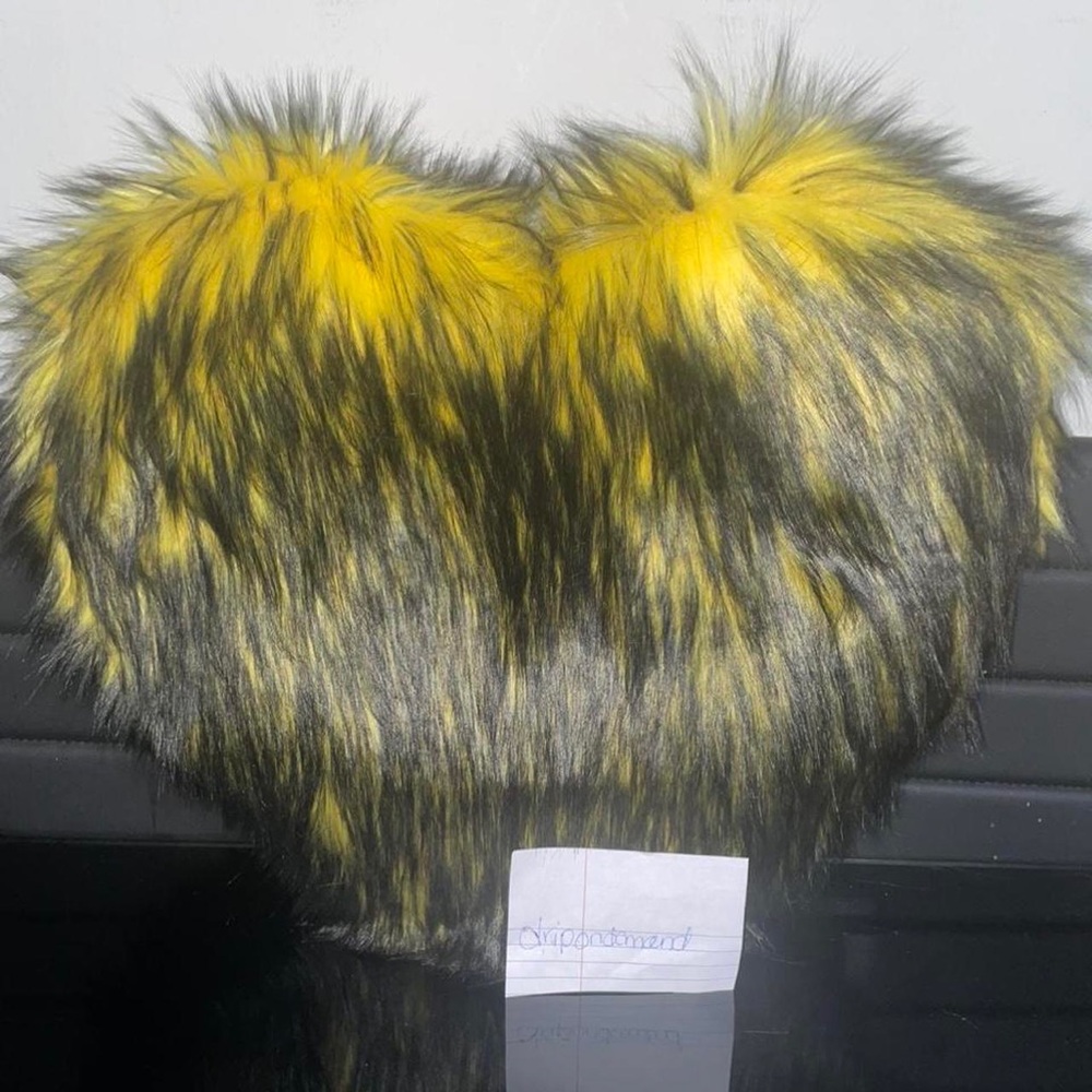 Yellow Nayr Heart Bag
